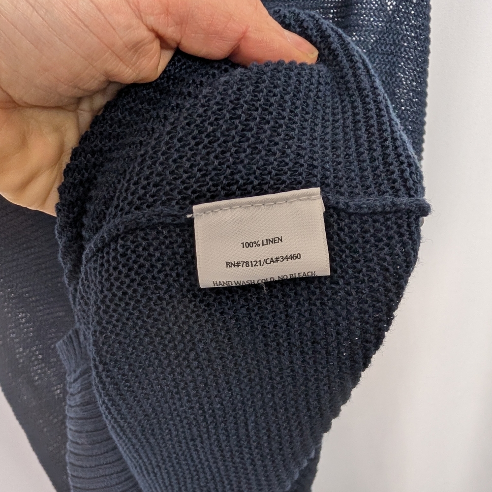 Eileen Fisher Linen Knit Vest - Picture 6 of 9